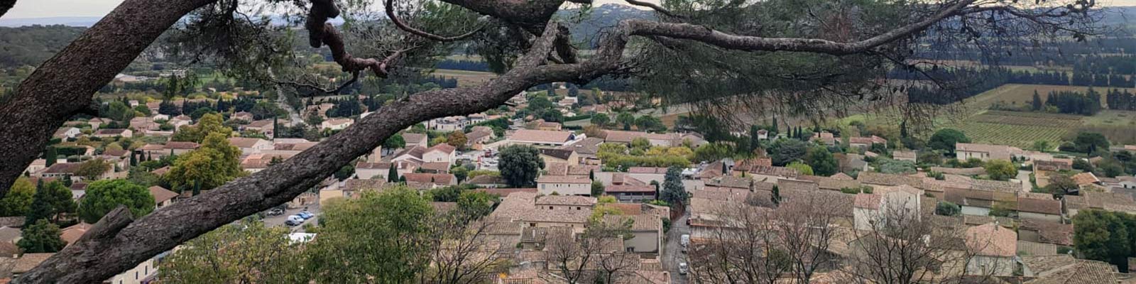 La montagne des chévres au départ de Pujaut
